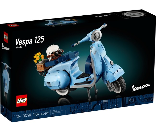 Lego iconics vehicule iconice vespa 125 10298