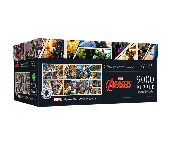 Puzzle trefl uft 9000 marvel avengers prin universul comic Puzzle trefl uft 9000 marvel avengers prin universul comic