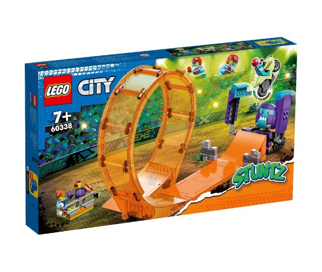 Lego city stuntz cascadorie zdrobitoare in bucla 60338