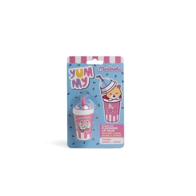 Martinelia yummy balsam de buze in forma de pahar cu pai Martinelia yummy balsam de buze in forma de pahar cu pai