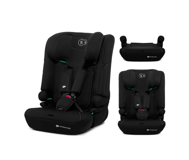 Scaun auto kinderkraft comfy 75-150 cm, black Scaun auto kinderkraft comfy 75-150 cm, black