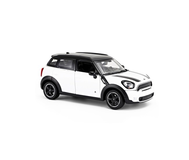 Masinuta metalica minicooper alba scara 1 la 24 Masinuta metalica minicooper alba scara 1 la 24