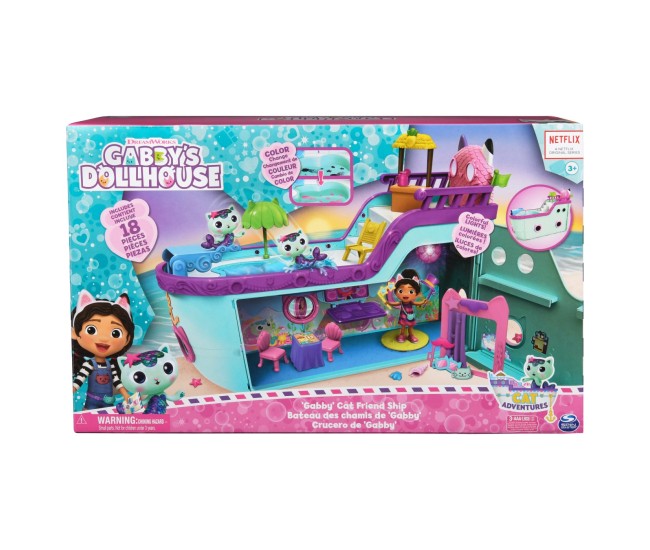 Gabbys dollhouse vaporul cu prieteni Gabbys dollhouse vaporul cu prieteni