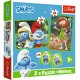 Puzzle trefl 2in1 memo strumfii si prietenii lui Puzzle trefl 2in1 memo strumfii si prietenii lui