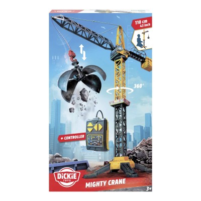 Dickie macara mighty crane 110cm rotatie 360 cu telecomanda Dickie macara mighty crane 110cm rotatie 360 cu telecomanda