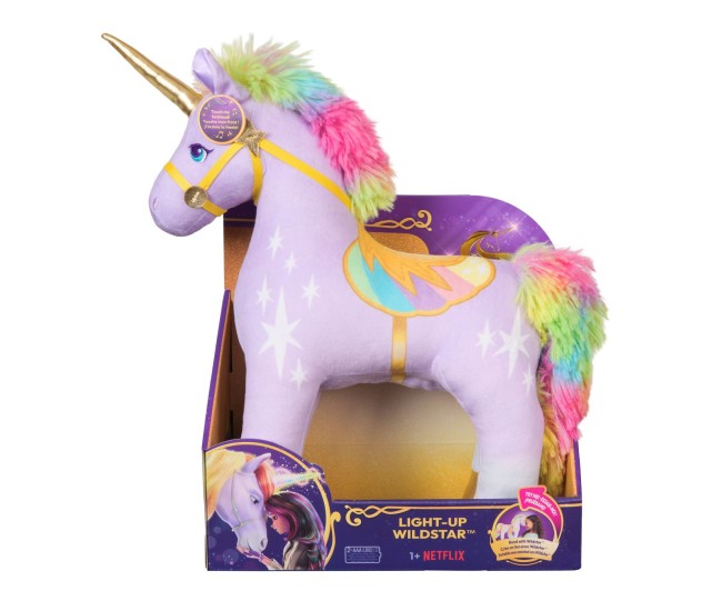 Unicorn academy unicornul wildstar de plus luminos 38cm Unicorn academy unicornul wildstar de plus luminos 38cm