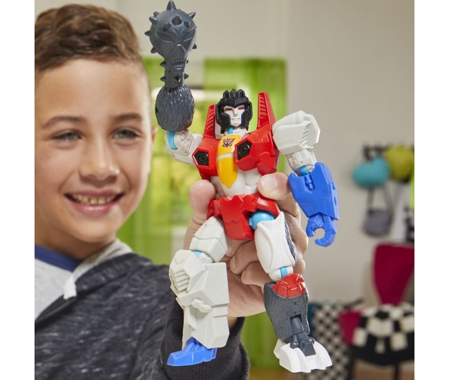 Transformers mix mashers figurina starscream 12cm si accesorii Transformers mix mashers figurina starscream 12cm si accesorii