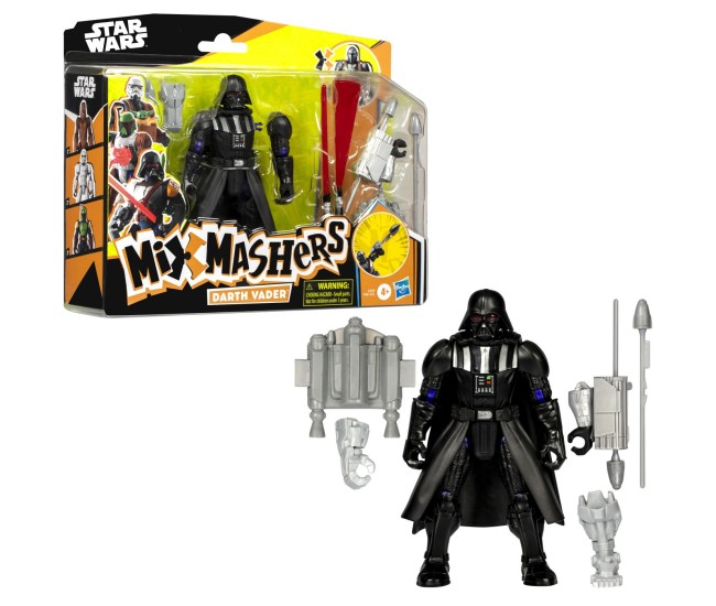 Star wars mix mashers deluxe set figurina darth vader 12cm si accesorii Star wars mix mashers deluxe set figurina darth vader 12cm si accesorii