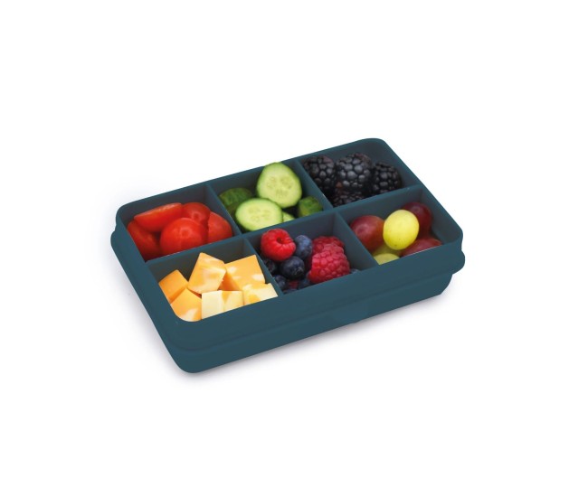 Cutie snack 6 compartimente, melii luxe, blue Cutie snack 6 compartimente, melii luxe, blue