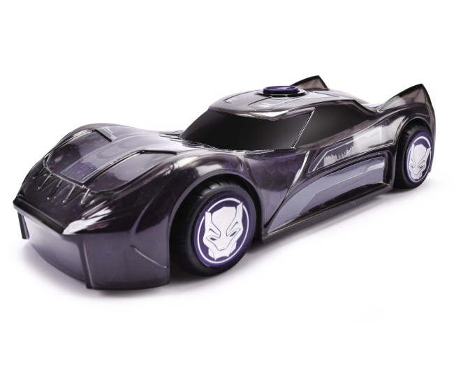 Jada marvel masinuta light black panther cu sunete si lumini scara 1:32 Jada marvel masinuta light black panther cu sunete si lumini scara 1:32