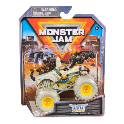 Monster jam masinuta metalica tempest steed scara 1 la 64