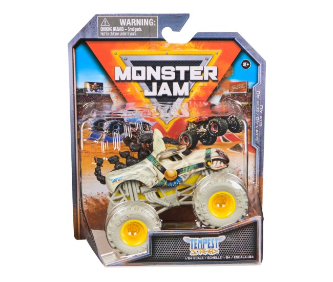 Monster jam masinuta metalica tempest steed scara 1 la 64 Monster jam masinuta metalica tempest steed scara 1 la 64