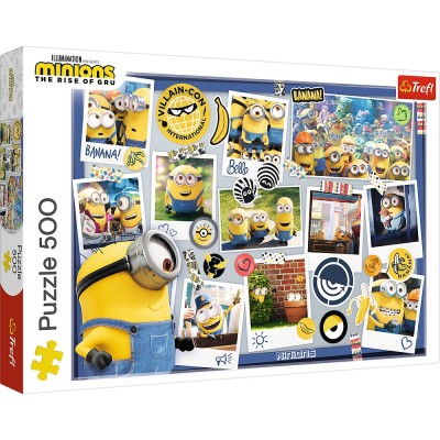 Puzzle trefl 500 minionii colectia foto Puzzle trefl 500 minionii colectia foto
