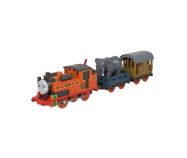 Thomas locomotiva motorizata nia cu 2 vagoane Thomas locomotiva motorizata nia cu 2 vagoane