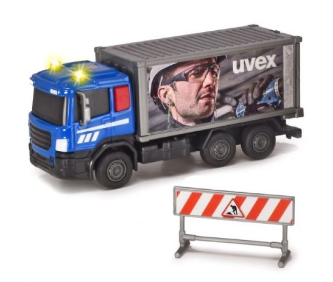 Dickie echipa de utilaje container 17cm