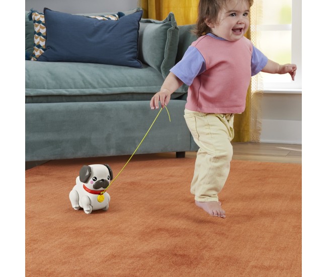 Fisher price jucarie de tras interactiva catel cu miscari si sunete Fisher price jucarie de tras interactiva catel cu miscari si sunete