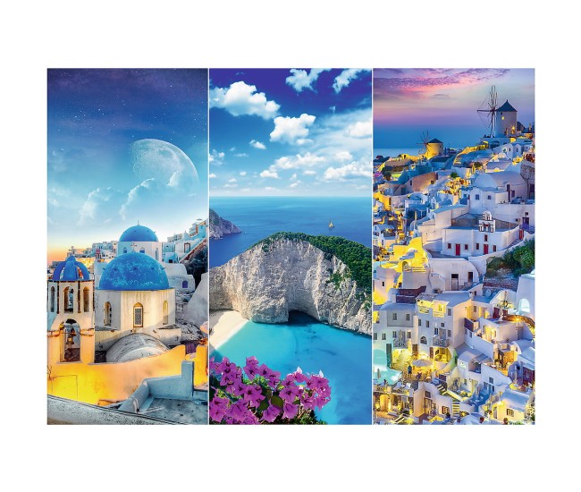 Puzzle trefl 3000 vacanta in grecia Puzzle trefl 3000 vacanta in grecia