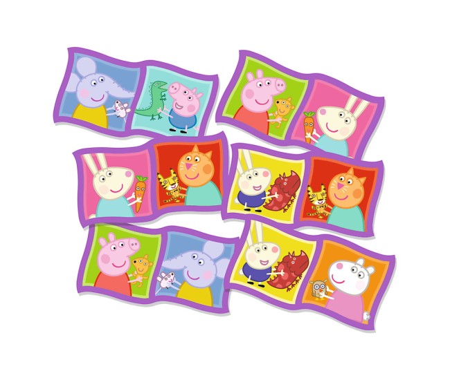 Joc trefl domino peppa pig Joc trefl domino peppa pig