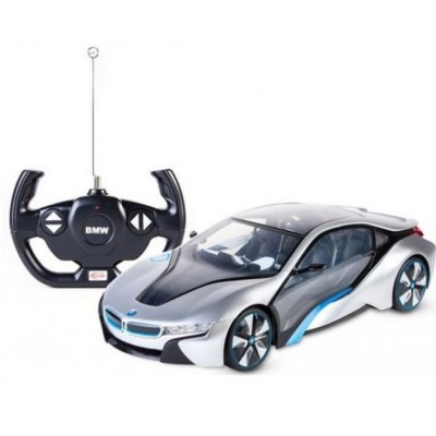 Masina cu telecomanda bmw i8 scara 1 la 14