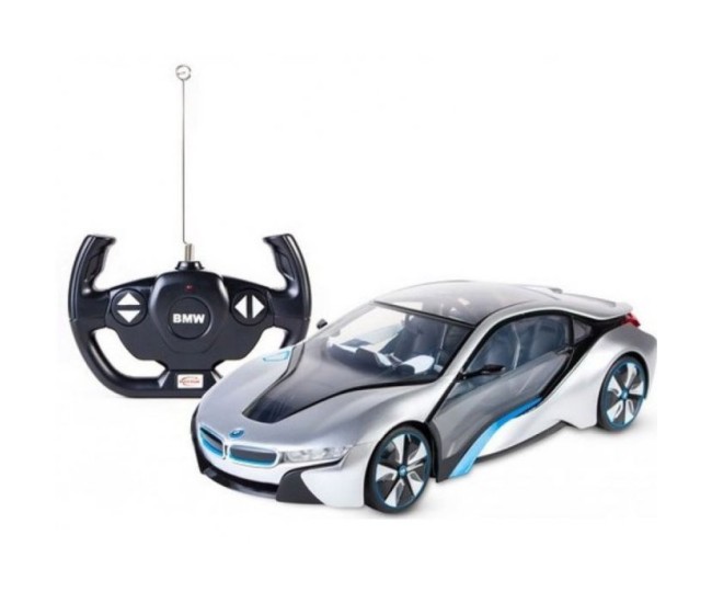 Masina cu telecomanda bmw i8 scara 1 la 14 Masina cu telecomanda bmw i8 scara 1 la 14