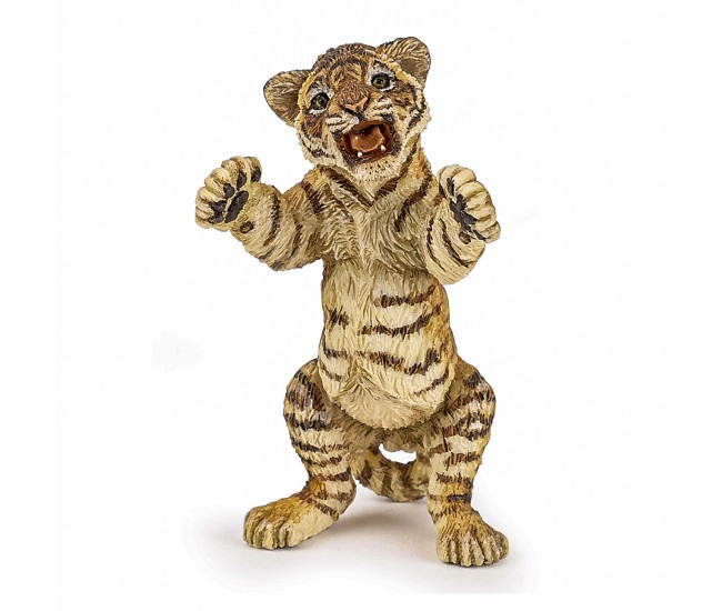 Papo figurina pui tigru ridicat Papo figurina pui tigru ridicat