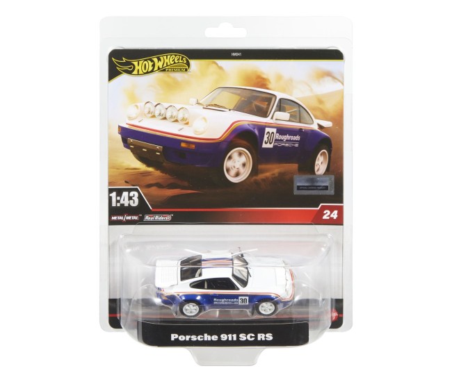 Hot wheels premium real riders masinuta metalica porsche 911 sc rs scara 1 la 43 Hot wheels premium real riders masinuta metalica porsche 911 sc rs scara 1 la 43