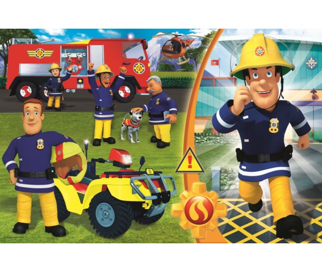 Puzzle trefl 24 maxi bravul pompier sam Puzzle trefl 24 maxi bravul pompier sam