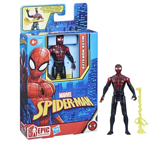 Spiderman epic hero figurina miles morales 10cm Spiderman epic hero figurina miles morales 10cm