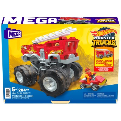 Hot wheels monster truck mega set constructie 5 alarm