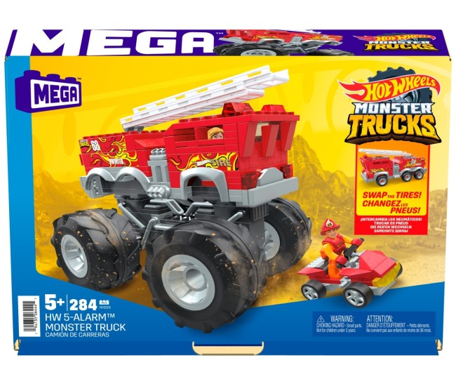 Hot wheels monster truck mega set constructie 5 alarm Hot wheels monster truck mega set constructie 5 alarm
