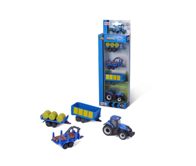 Maisto set 4 utiliaje agricole new holland Maisto set 4 utiliaje agricole new holland