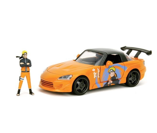 Jada naruto shippuden set figurina naruto si masinuta metalica honda 2001 s2000 scara 1:24 Jada naruto shippuden set figurina naruto si masinuta metalica honda 2001 s2000 scara 1:24