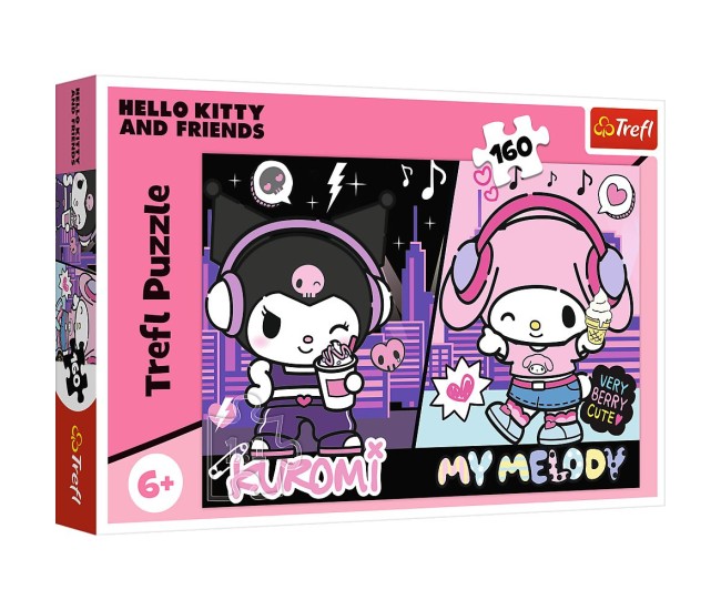 Puzzle trefl 160 hello kitty si prietenii Puzzle trefl 160 hello kitty si prietenii