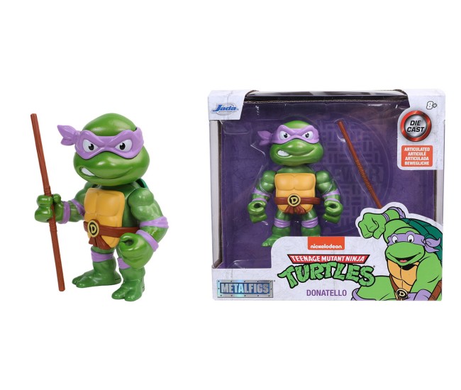 Figurina metalica testoasele ninja donatello Figurina metalica testoasele ninja donatello