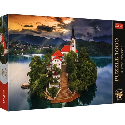 Puzzle trefl 1000 premium plus photo odyssey lacul bled slovenia Puzzle trefl 1000 premium plus photo odyssey lacul bled slovenia