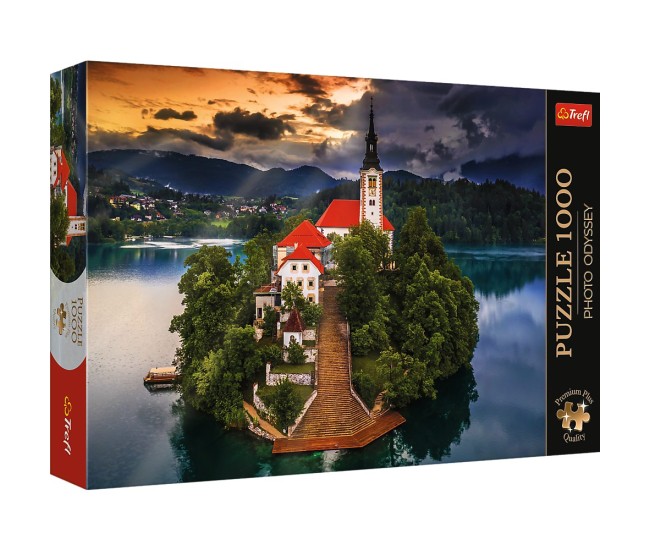Puzzle trefl 1000 premium plus photo odyssey lacul bled slovenia Puzzle trefl 1000 premium plus photo odyssey lacul bled slovenia