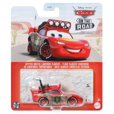 Masinuta metalica cars3 personajul cryptid buster fulger mcqueen