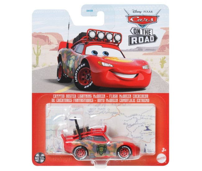 Masinuta metalica cars3 personajul cryptid buster fulger mcqueen Masinuta metalica cars3 personajul cryptid buster fulger mcqueen