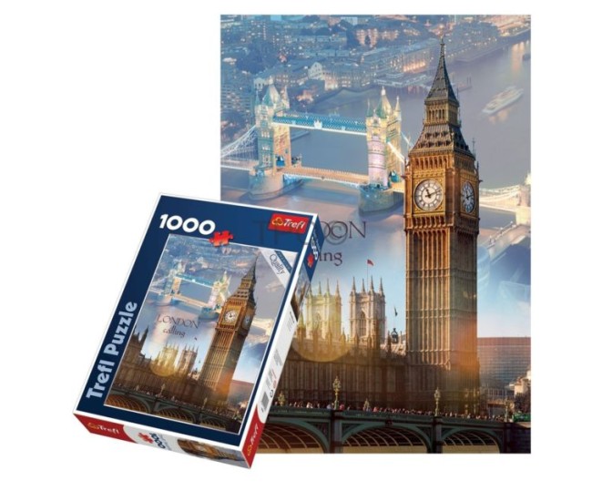 Puzzle trefl 1000 zori de zi la londra Puzzle trefl 1000 zori de zi la londra
