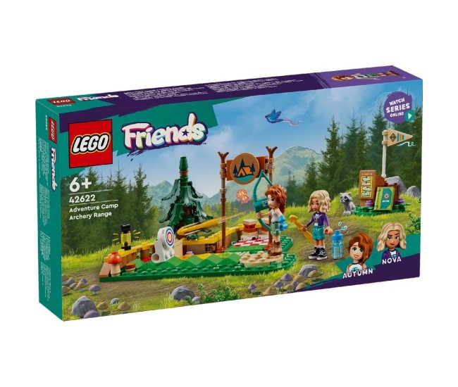 Lego friends poligonul de tir cu arcul din tabara de aventuri 42622 Lego friends poligonul de tir cu arcul din tabara de aventuri 42622