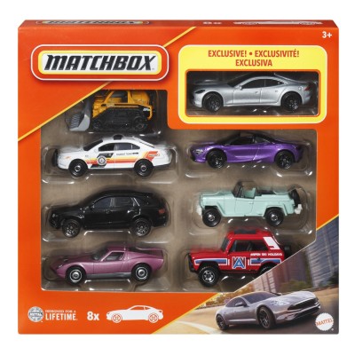 Matchbox set 8 masinute metalice exclusiv karma gs-6 cara 1 la 64