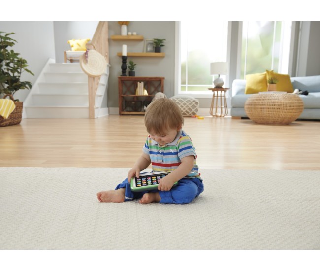 Fisher price laugh learn tableta smart cu 3 niveluri de dezvoltare limba romana Fisher price laugh learn tableta smart cu 3 niveluri de dezvoltare limba romana