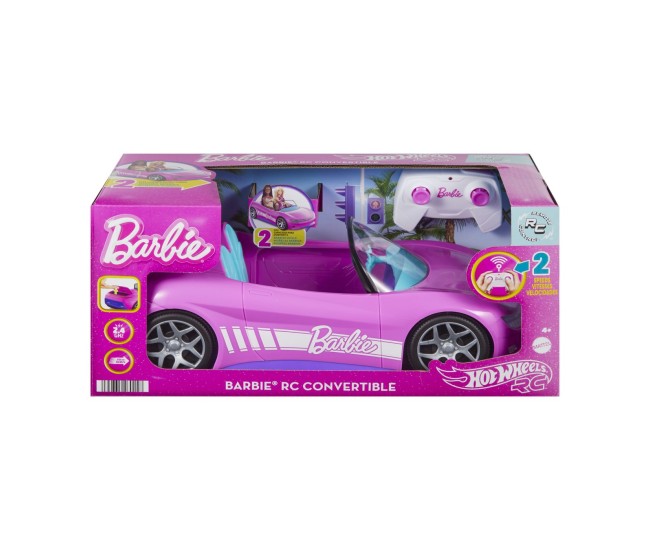 Hot wheels rc barbie masinuta cu telecomanda convertibila Hot wheels rc barbie masinuta cu telecomanda convertibila