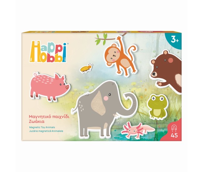 Happi hobbi jucarie magnetica cu animale