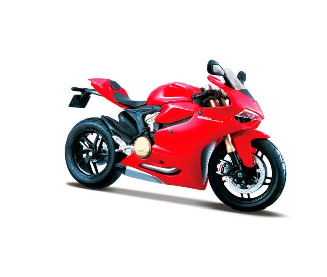 Maisto motocicleta metalica cu stand ducati 1199 panigale scara 1 la 12 Maisto motocicleta metalica cu stand ducati 1199 panigale scara 1 la 12