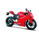 Maisto motocicleta metalica cu stand ducati 1199 panigale scara 1 la 12 Maisto motocicleta metalica cu stand ducati 1199 panigale scara 1 la 12
