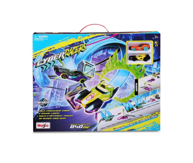 Maisto cyber racers circuit cursa dubla Maisto cyber racers circuit cursa dubla