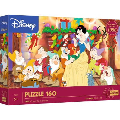 Puzzle trefl 160 disney alba ca zapada si cei 7 pitici
