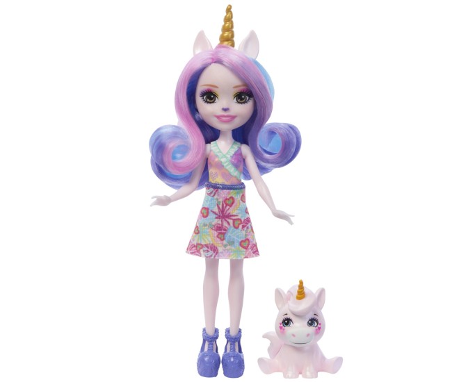 Enchantimals papusi si animalute ulia unicorn si pacifica Enchantimals papusi si animalute ulia unicorn si pacifica