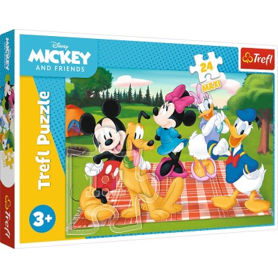 Puzzle trefl 24 maxi disney mickey mouse si prietenii preferatul lui mickey Puzzle trefl 24 maxi disney mickey mouse si prietenii preferatul lui mickey